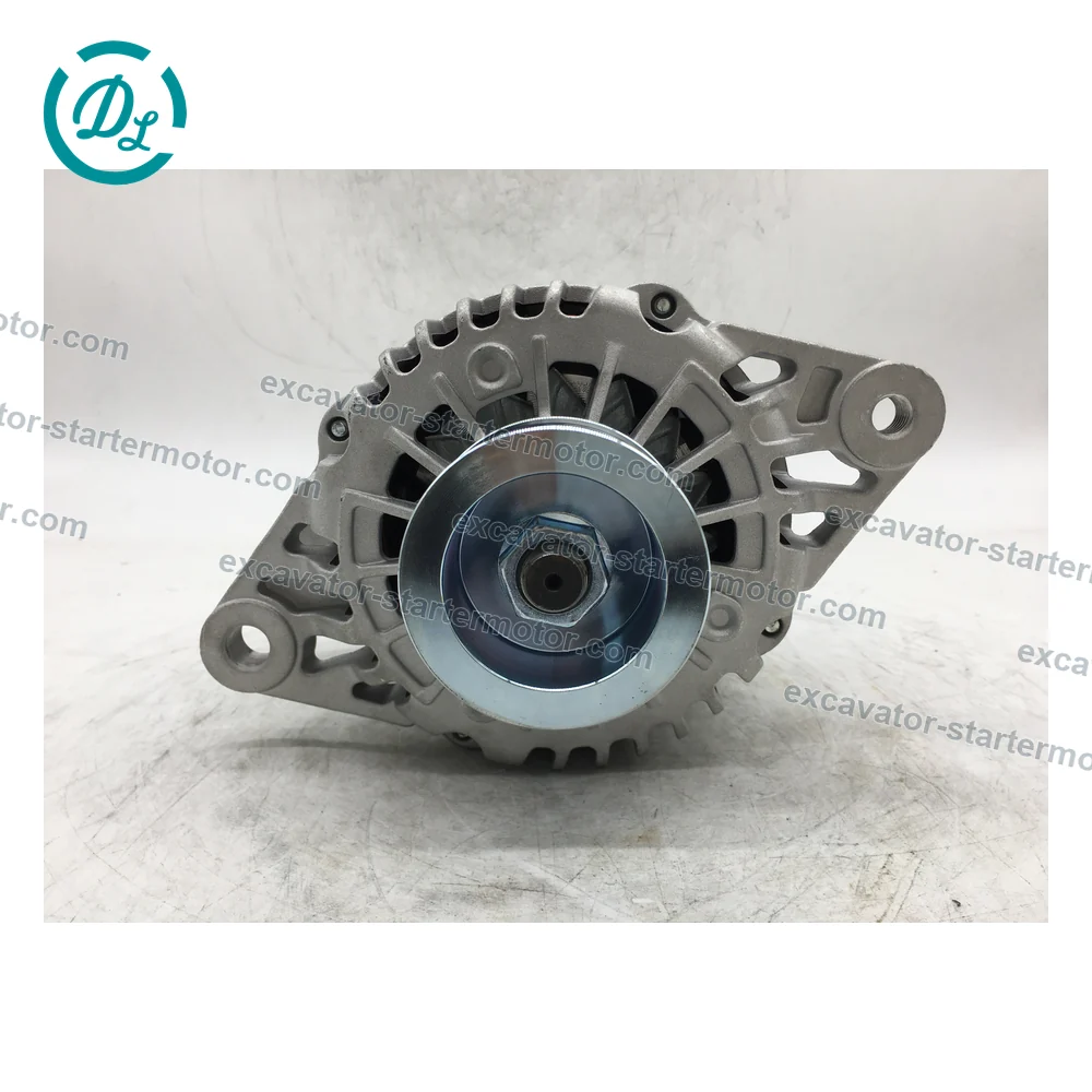 5310736 24V 70A 16SI Alternator for Cummins QSL9.3 Engine, OEM/reference 5310736, 24V 70A Delco 16SI 8-Groove Alternator, product view 5