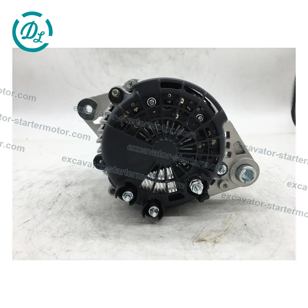 5310736 24V 70A 16SI Alternator for Cummins QSL9.3 Engine, OEM/reference 5310736, 24V 70A Delco 16SI 8-Groove Alternator, product view 6