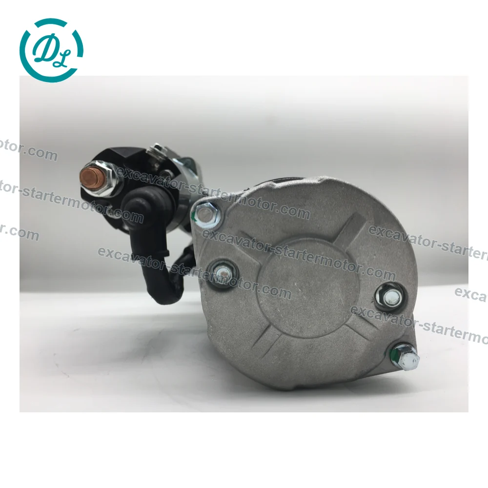 600-813-3451 0-23000-1290 24V 5.5kW 11-Tooth Starter for Komatsu 4D95 6D95, OEM/reference 600-813-3451, 24V 5.5kW 11-Tooth Starter, product view 5