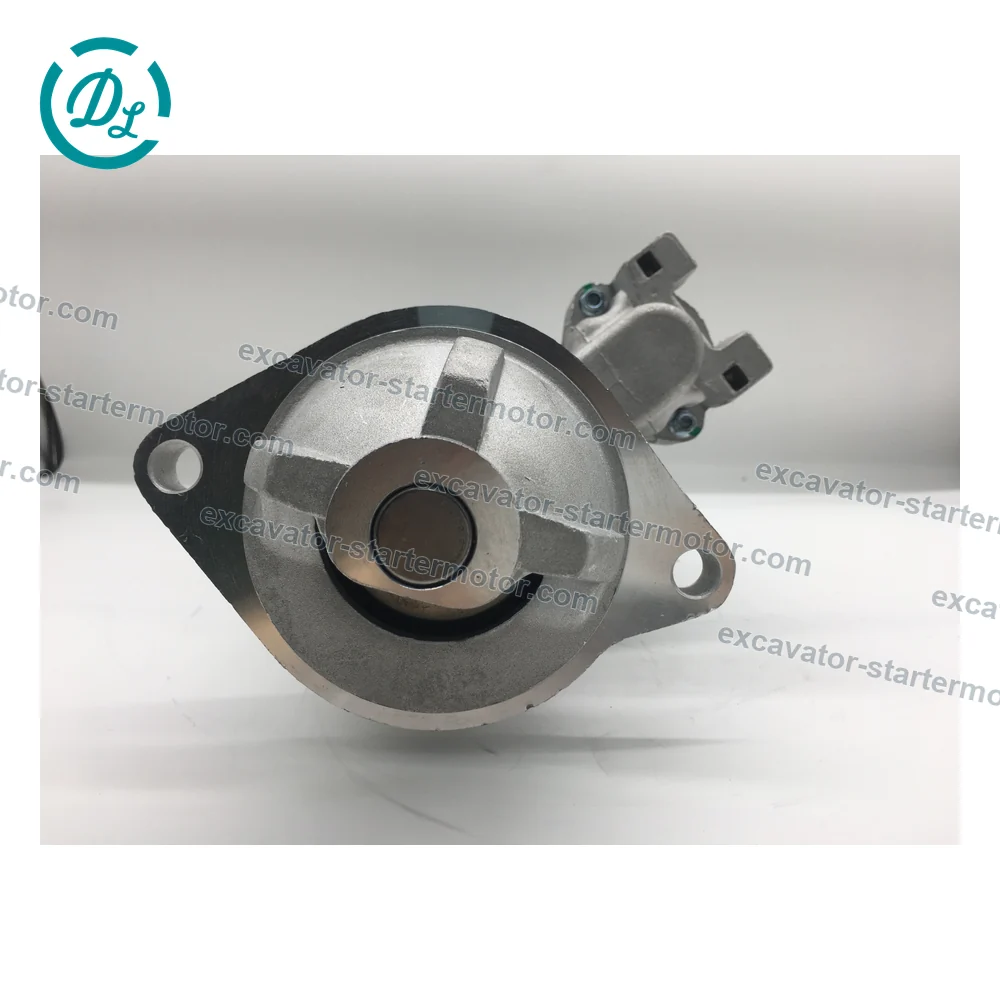 600-813-3451 0-23000-1290 24V 5.5kW 11-Tooth Starter for Komatsu 4D95 6D95, OEM/reference 600-813-3451, 24V 5.5kW 11-Tooth Starter, product view 6