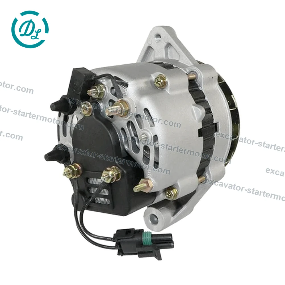 6632211 6661611 12V 55A Alternator for Bobcat 440B 225 231 325 331 334, OEM/reference 6632211, Alternator, product view 2