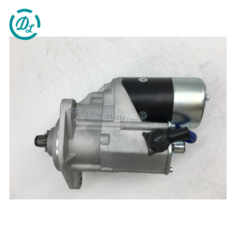 1811001910 24V 4.5kW 11T Starter for Isuzu 6BD1 6BD1T, OEM/reference 1811001910, 24V 4.5kW 11-Tooth Starter, product view 5