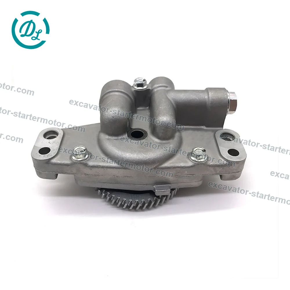 8-97048809-3 Oil Pump for Isuzu 4LE1 4LE2, OEM/reference 8-97048809-3, Gear-Driven Engine Oil Pump Assembly, product view 2