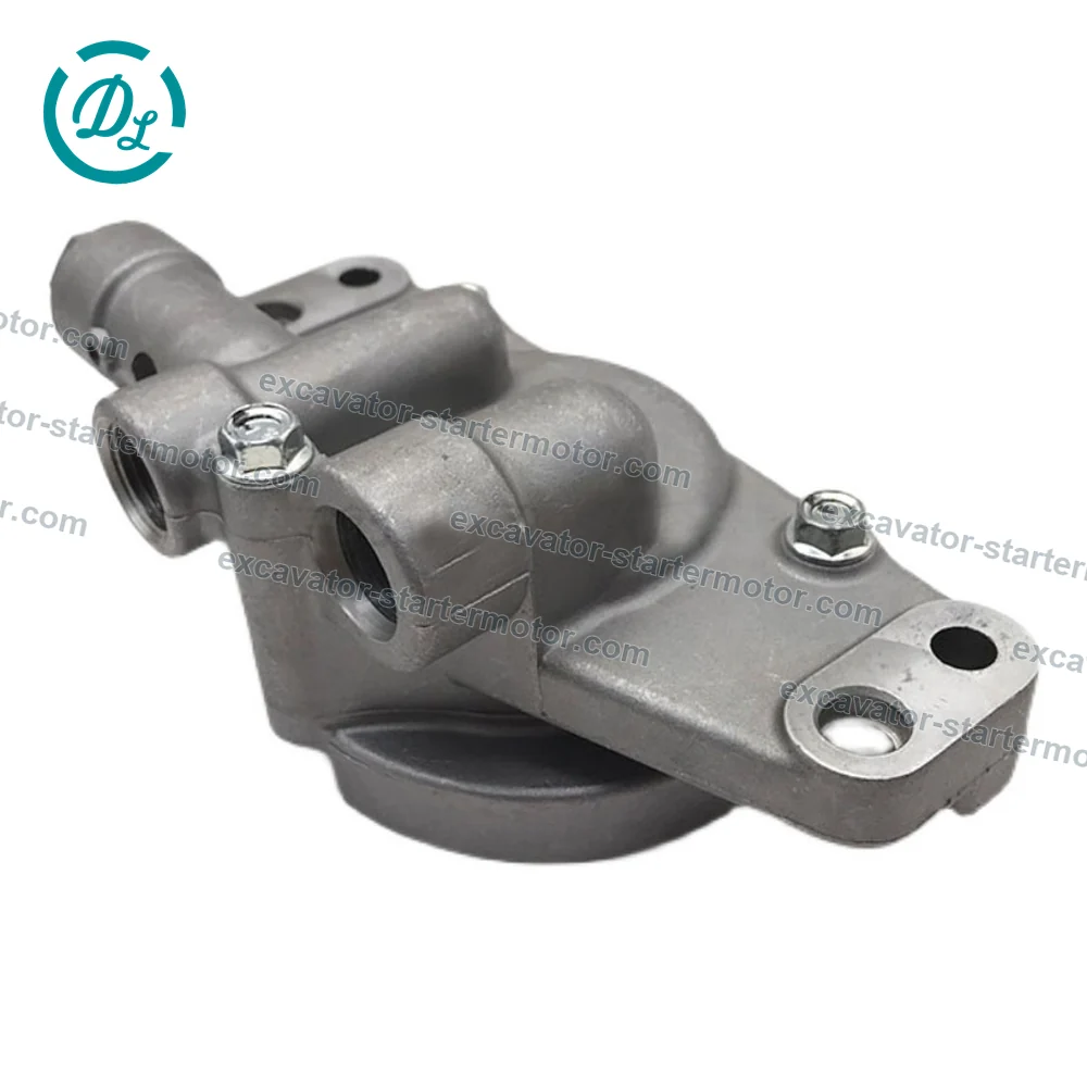 8-97048809-3 Oil Pump for Isuzu 4LE1 4LE2, OEM/reference 8-97048809-3, Gear-Driven Engine Oil Pump Assembly, product view 4