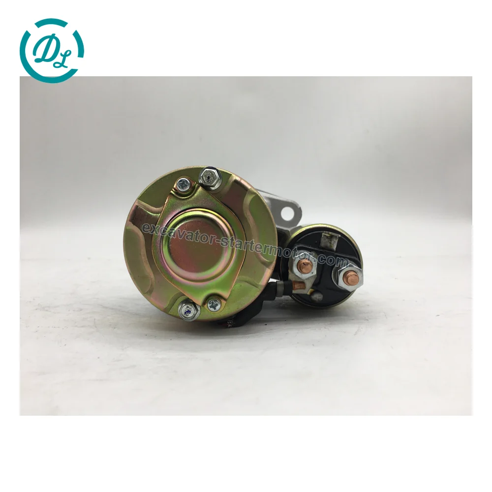 119225-77010 12V 0.9kW 8-Tooth Starter for Yanmar 3TNA72E, OEM/reference 119225-77010, 12V 0.9kW 8-Tooth CW Starter, product view 5