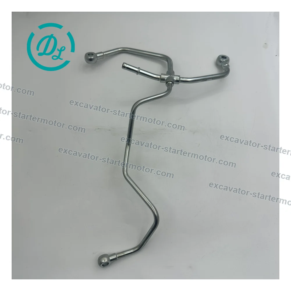 8973628400 Fuel Leak-Off Pipe Assembly for Isuzu 4HK1, Hitachi ZX200-3 and JCB JS200/JS220, OEM/reference 8973628400, Fuel Leak-Off Pipe Assembly