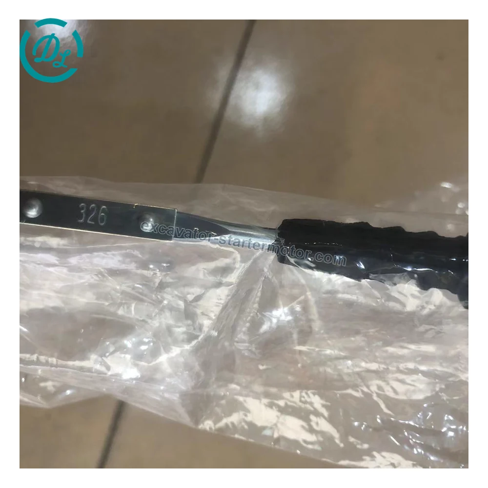 8-98279326-0 Engine Oil Level Gauge for Isuzu 4HK1 Excavators, OEM/reference 8-98279326-0, Engine Oil Level Gauge, product view 3