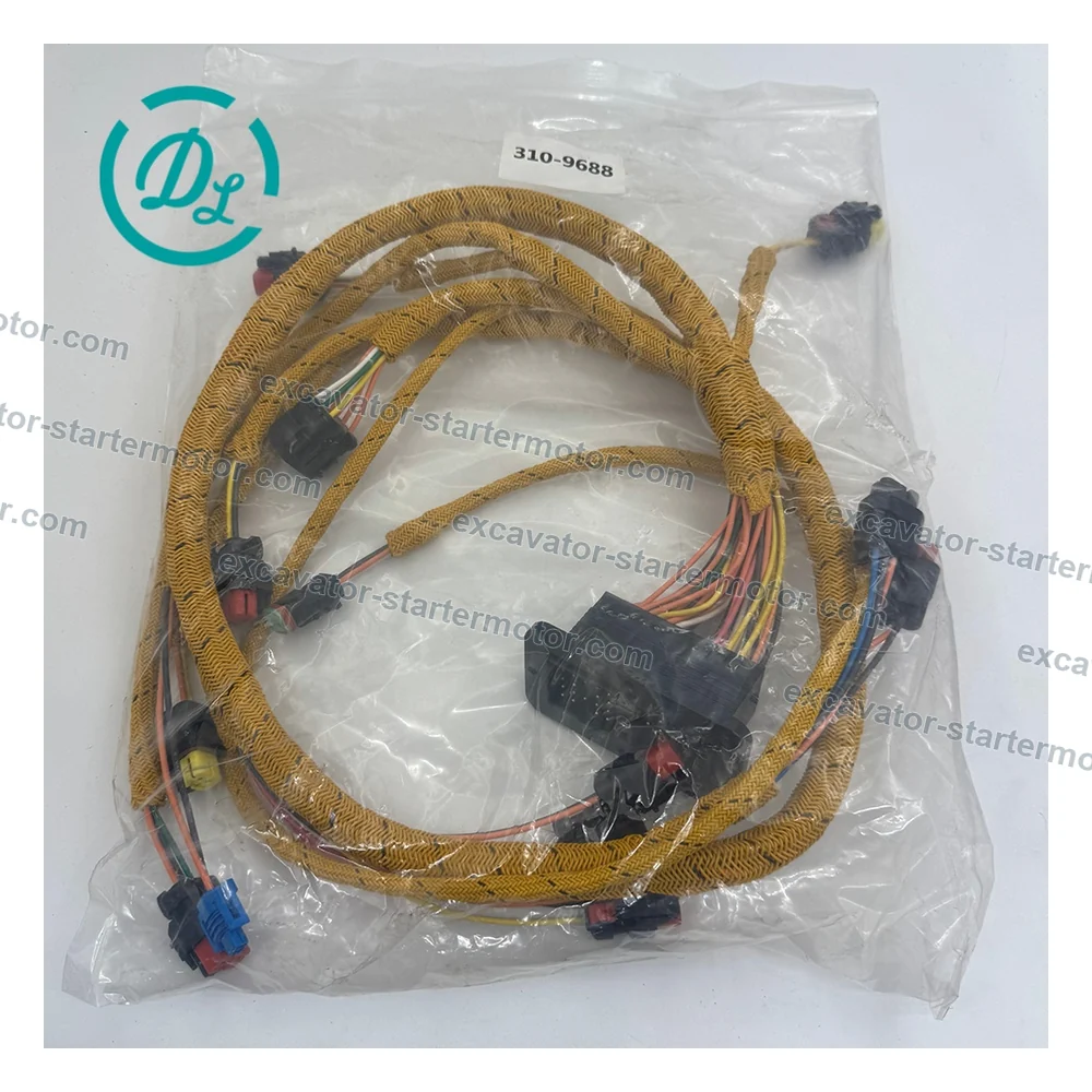 310-9688 Harness Assembly for CAT 311D 312D 314D 319D, OEM/reference 310-9688, Excavator Harness Assembly