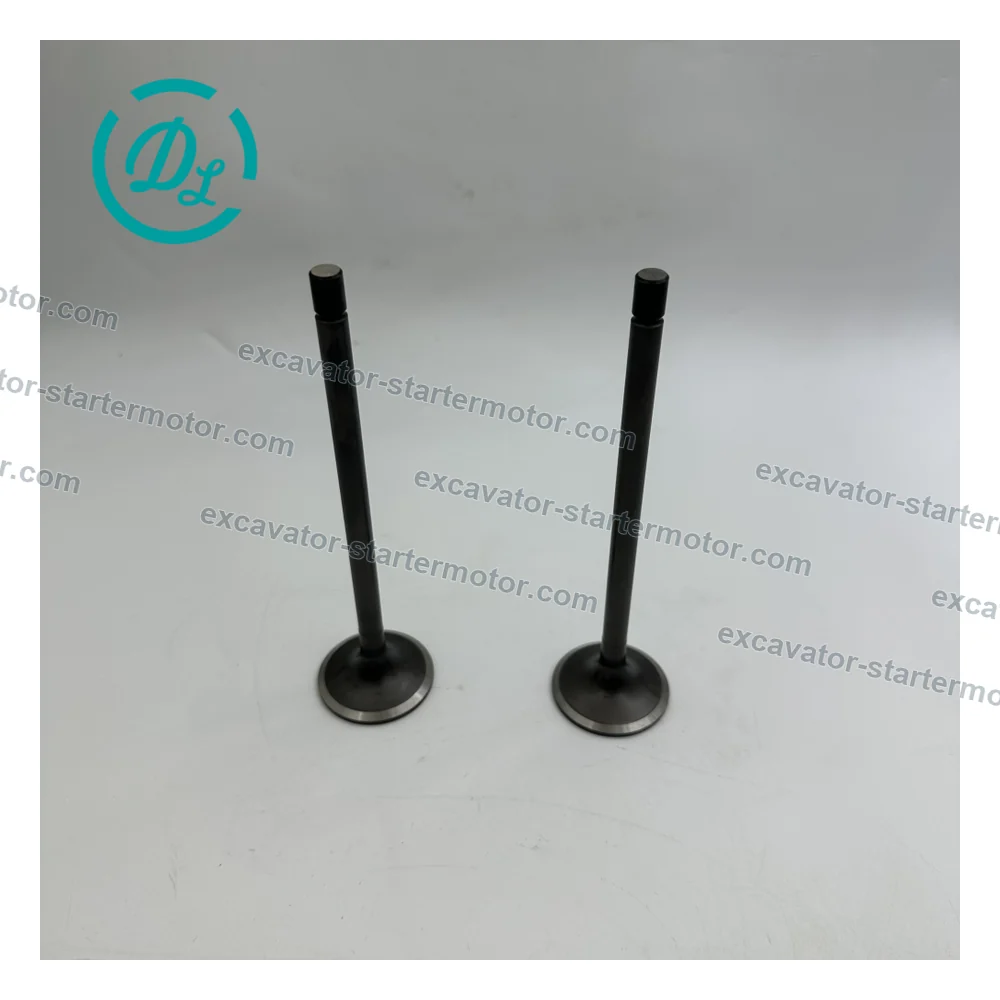 6150-42-4110 Intake Valve for Komatsu 6D125 S6D125 Engines, OEM/reference 6150-42-4110, Engine Intake Valve