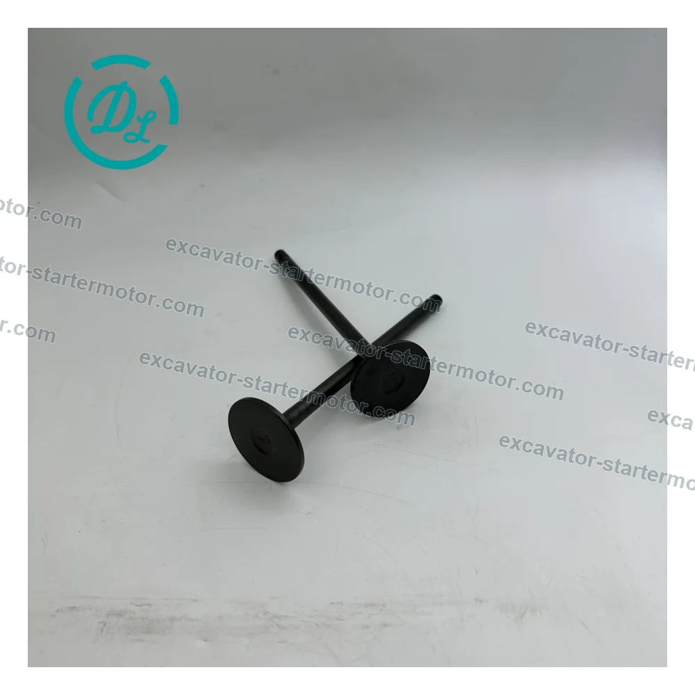 6150-42-4110 Intake Valve for Komatsu 6D125 S6D125 Engines, OEM/reference 6150-42-4110, Engine Intake Valve, product view 2