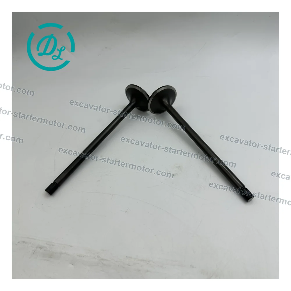 6150-42-4110 Intake Valve for Komatsu 6D125 S6D125 Engines, OEM/reference 6150-42-4110, Engine Intake Valve, product view 3
