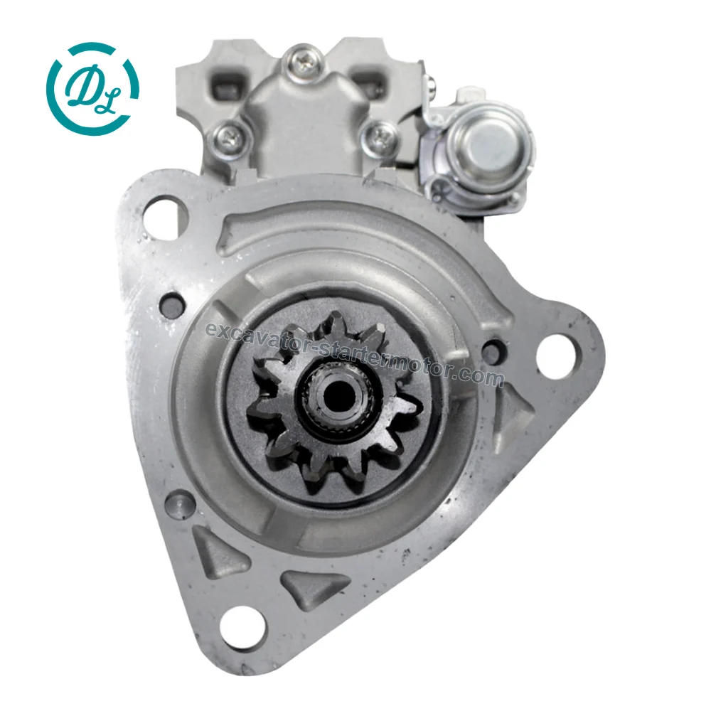 M009T83279 24V 7kW 11T Starter for MAN D2862 D2868 Engines, OEM/reference M009T83279, 24V 7kW 11-Tooth Starter Motor, product view 2
