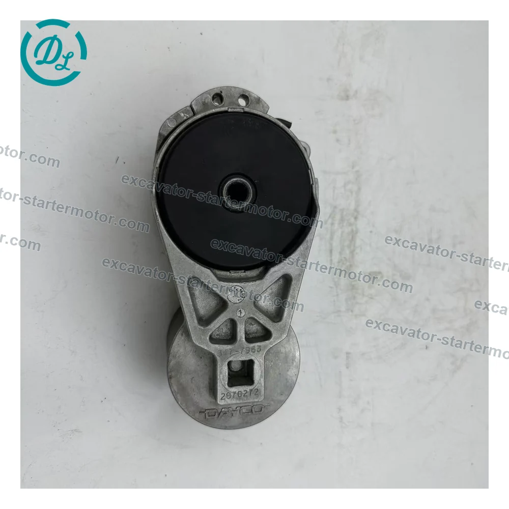 347-7963 Alternator Belt Tensioner for Cat C13 C15 C18 Engines, OEM/reference 347-7963, Spring Belt Tensioner with Single-Bolt Mount, product view 2