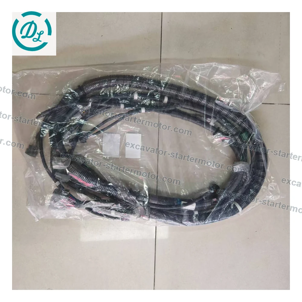 8-98258631-1 8982586311 Engine Wiring Harness for Isuzu 6WG1 SANY SY485, OEM/reference 8-98258631-1, Multi-Branch Engine Wiring Harness, product view 4
