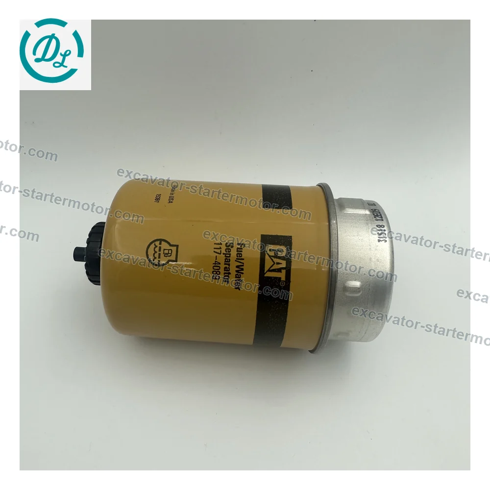 117-4089 Fuel Water Separator for Cat 320B 320C 320D 325B 330B, OEM/reference 117-4089, Spin-On Fuel/Water Separator, product view 4