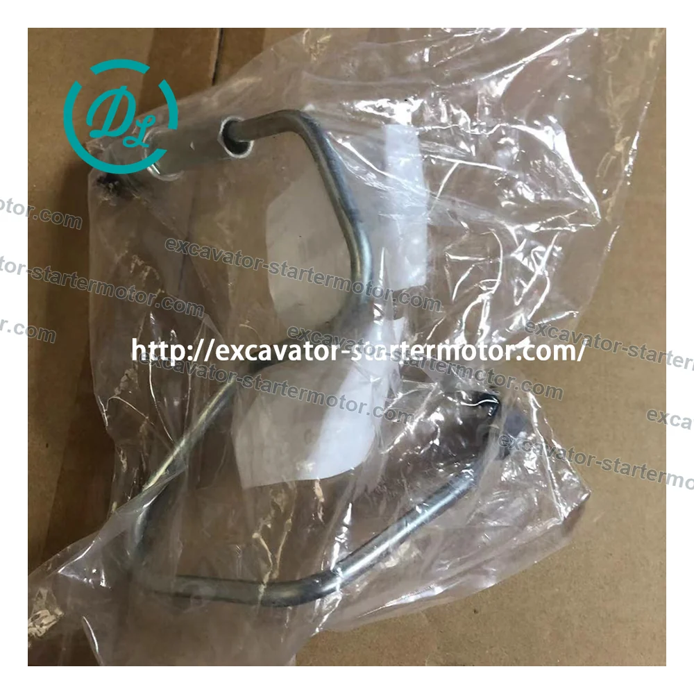 8-98298607-0 No. 2 Fuel Injection Pipe for Isuzu 4HK1, OEM/reference 8-98298607-0, No. 2 High-Pressure Fuel Injection Pipe