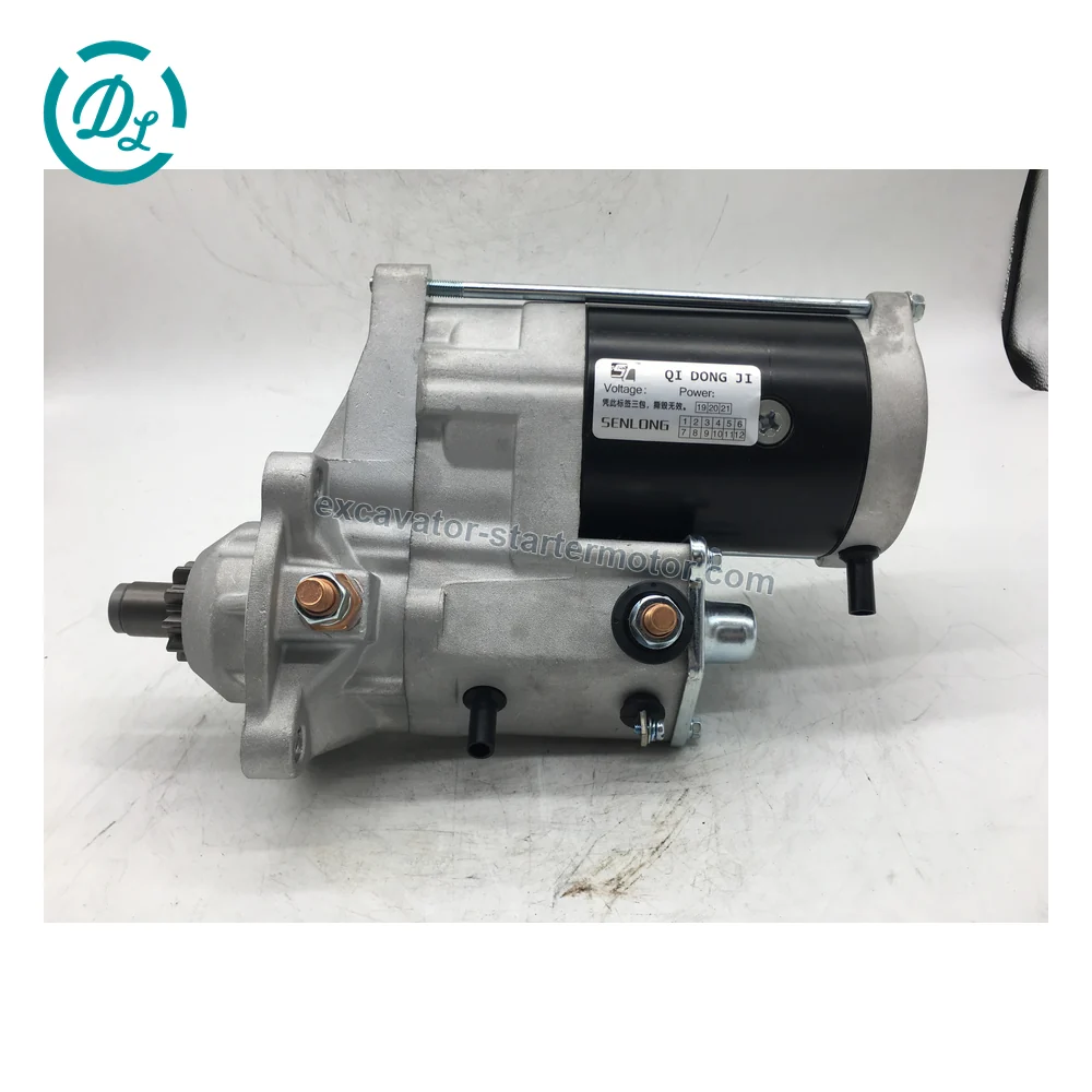 128000-5731 24V 5.5kW 10-Tooth Starter for Cat Challenger Equipment, OEM/reference 128000-5731, 24V 5.5kW 10-Tooth CW OSGR Starter
