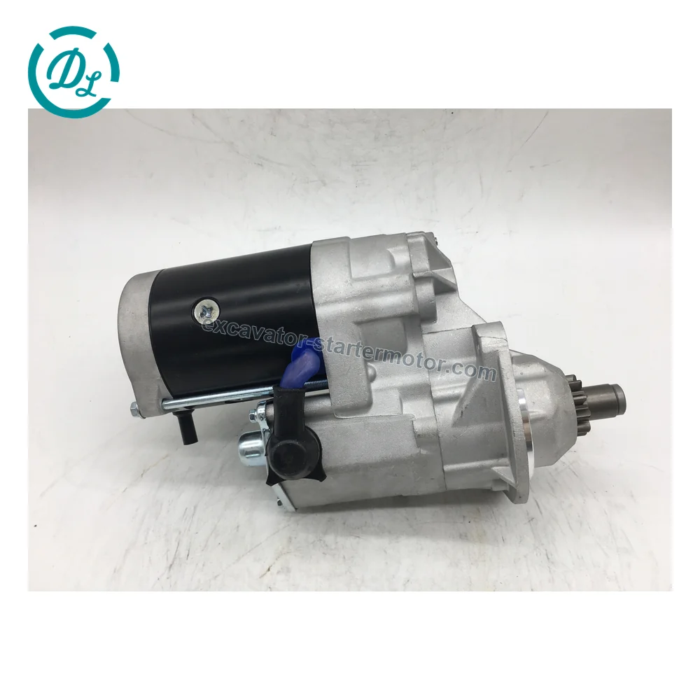 128000-5731 24V 5.5kW 10-Tooth Starter for Cat Challenger Equipment, OEM/reference 128000-5731, 24V 5.5kW 10-Tooth CW OSGR Starter, product view 5