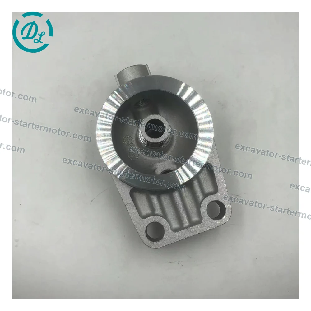 8-97179855-0 Fuel Filter Cover for Isuzu C240 4JG1 Hitachi ZX70, OEM/reference 8-97179855-0, Fuel Filter Cover / Filter Head, product view 4