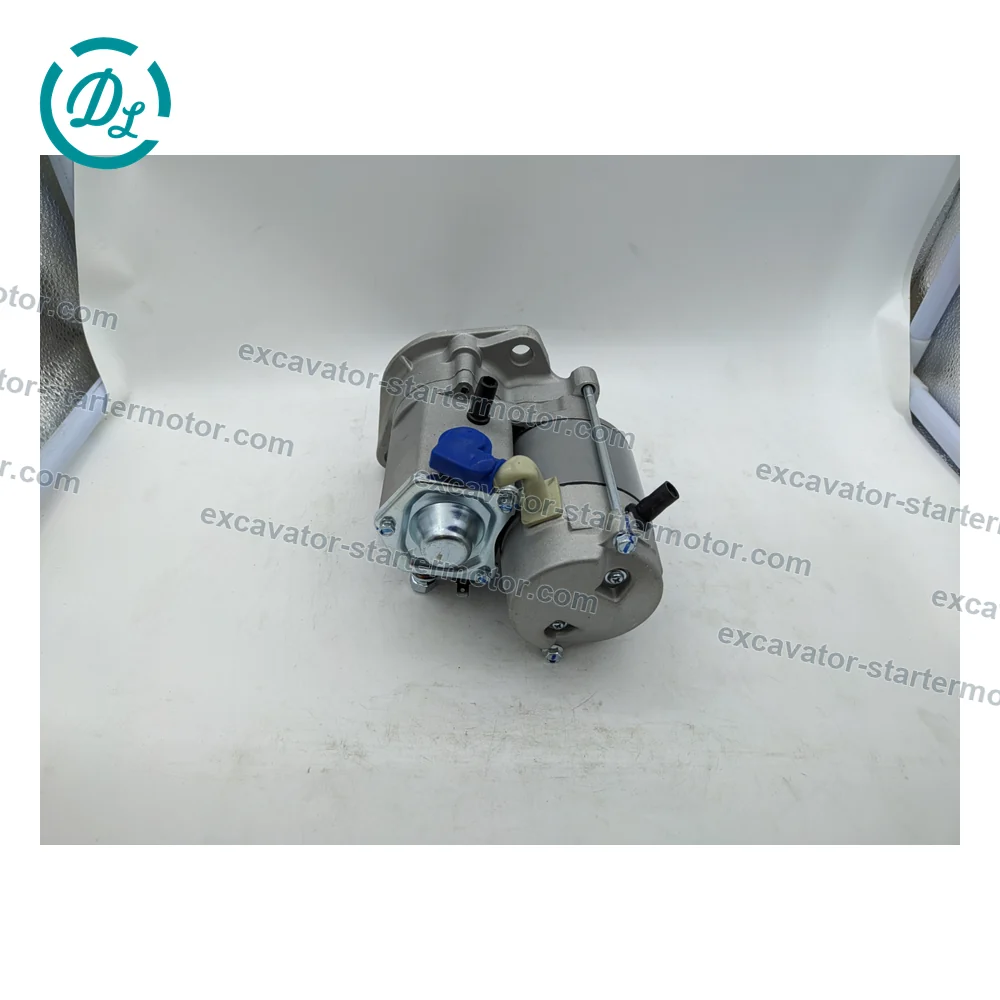 19616-63010 12V 1.4kW 9-Tooth Starter for Kubota KX033-4 U35-4, OEM/reference 19616-63010, 12V 1.4kW 9-Tooth OSGR Starter Motor