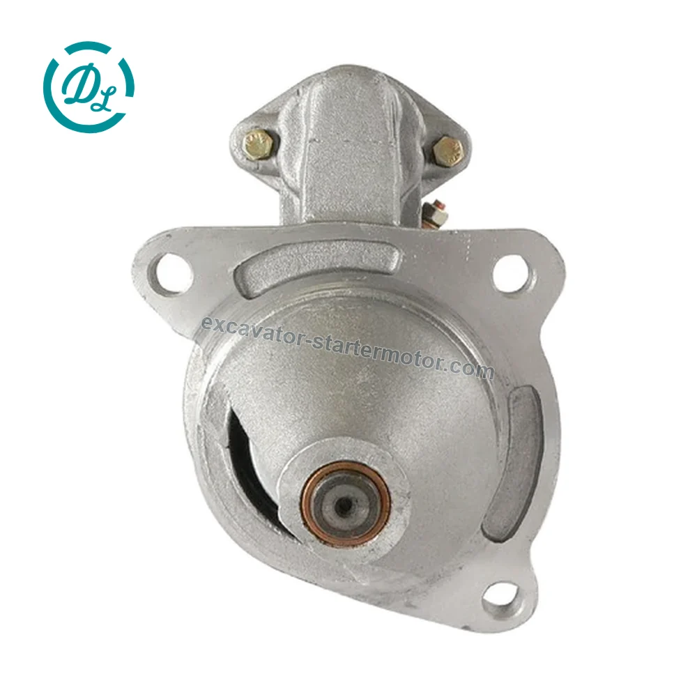 26154 12V 10T Lucas Starter for Massey Ferguson 4500 Forklift, OEM/reference 26154, 12V 10-Tooth Lucas-Style Direct-Drive Starter, product view 2