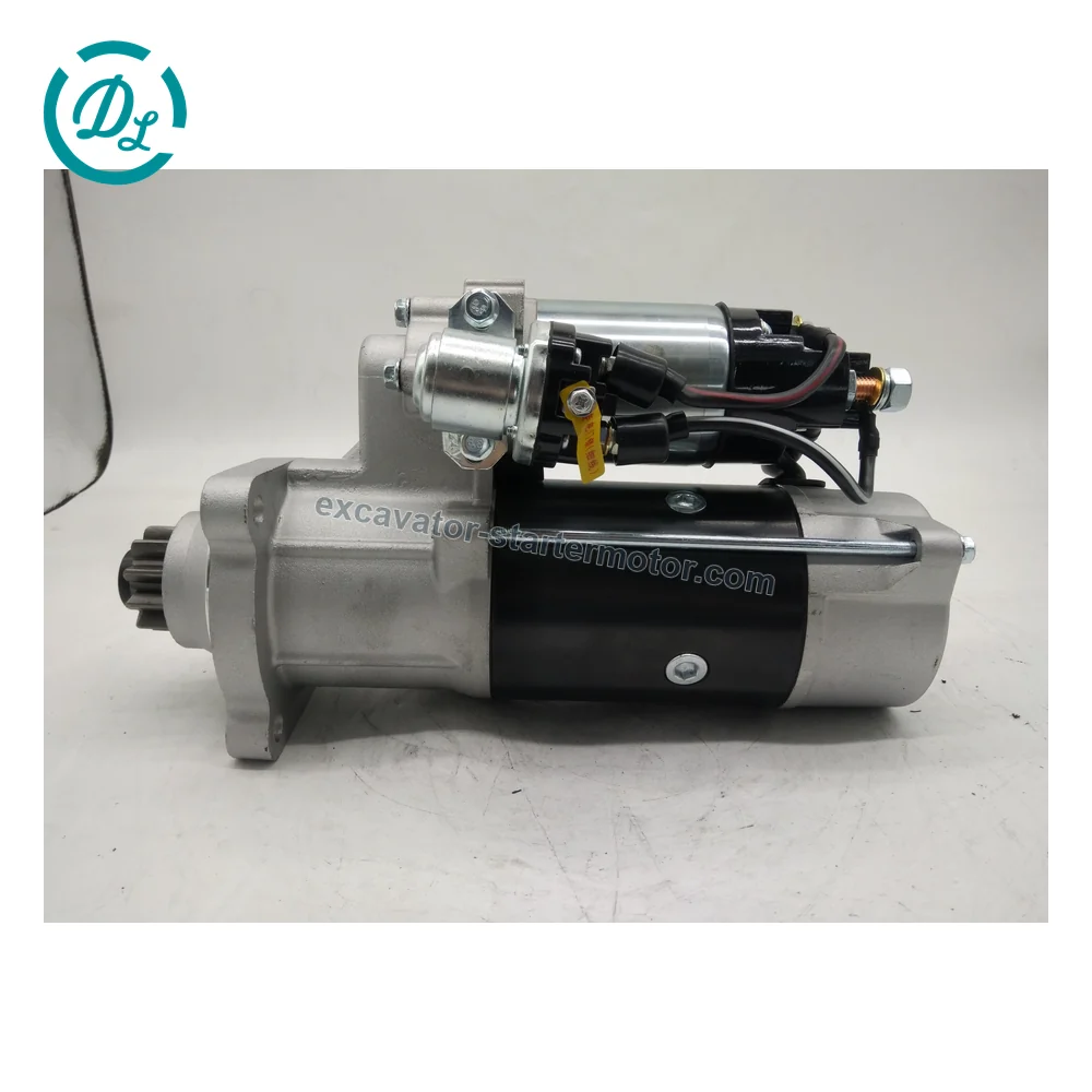 612600090210 24V 7.5kW 10-Tooth Starter for Weichai WD615 WD618, OEM/reference 612600090210, 24V 7.5kW 10-Tooth Starter Motor, product view 3