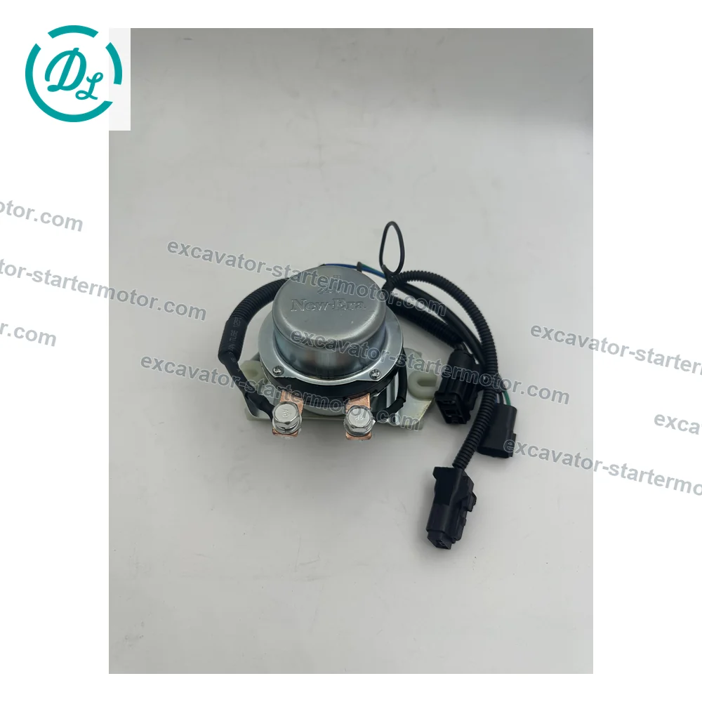 YN24S00003F1 24V Battery Relay for Kobelco SK200-6 SK200-8, OEM/reference YN24S00003F1, 24V Battery Relay Assembly