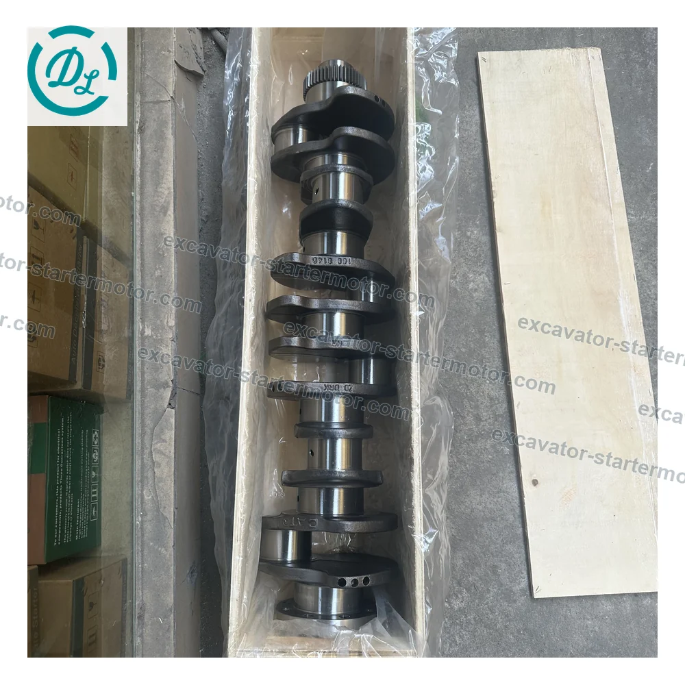 261-1544 Engine Crankshaft for CAT C9 330C 330D 336D 340D2, OEM/reference 261-1544, C9 Engine Crankshaft
