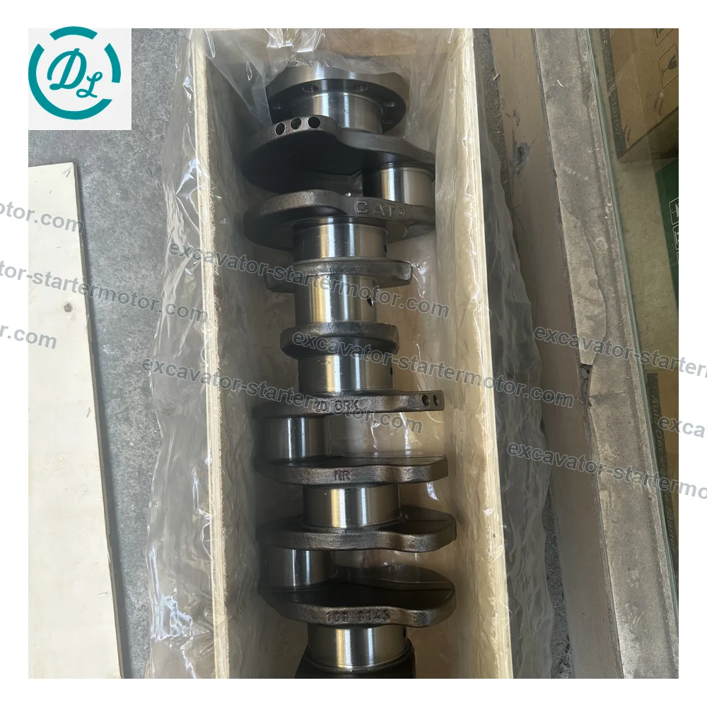 261-1544 Engine Crankshaft for CAT C9 330C 330D 336D 340D2, OEM/reference 261-1544, C9 Engine Crankshaft, product view 4
