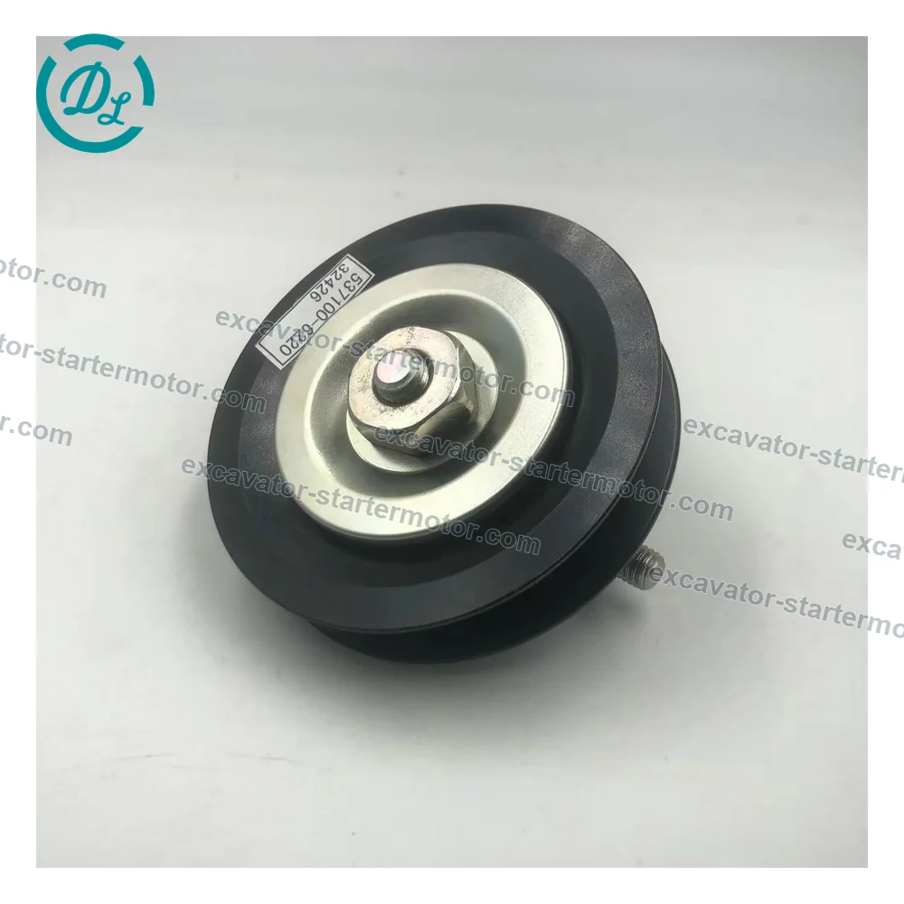 8-94399957-0 4346770 Belt Tensioner Pulley for Isuzu 6HK1 Hitachi EX100-5 EX200-5, OEM/reference 8-94399957-0, Accessory Belt Tensioner / Idler Pulley, product view 3
