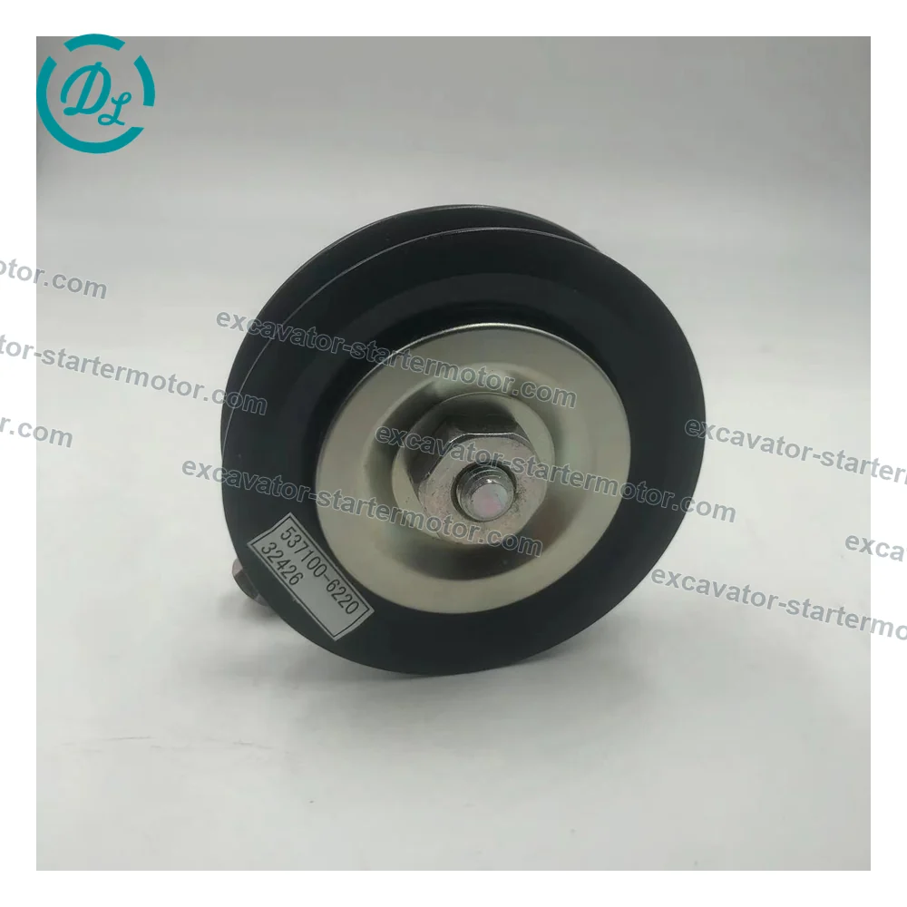 8-94399957-0 4346770 Belt Tensioner Pulley for Isuzu 6HK1 Hitachi EX100-5 EX200-5, OEM/reference 8-94399957-0, Accessory Belt Tensioner / Idler Pulley, product view 7