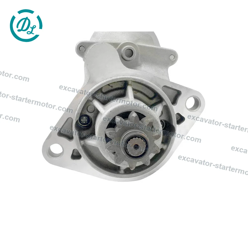 6667987 12V 1.4kW 10T Starter Motor for Bobcat 453 553 S70, OEM/reference 6667987, 12V 1.4kW 10-Tooth Starter Motor, product view 2