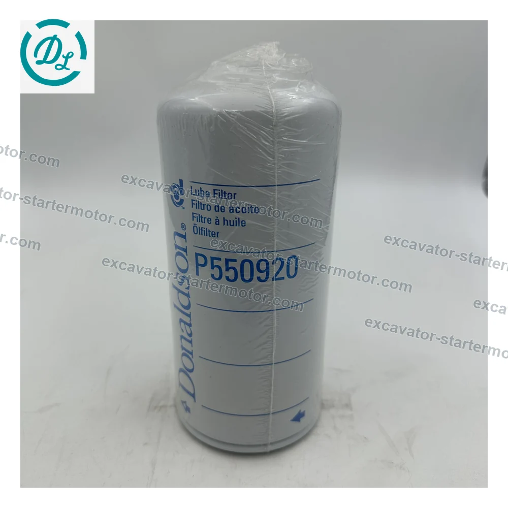 P550920 Full-Flow Lube Filter for Cat 269-8325 Perkins 2654A111, OEM/reference P550920, Spin-On Full-Flow Lube Filter