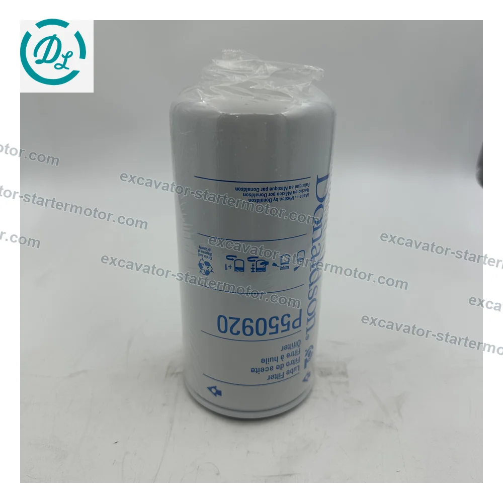 P550920 Full-Flow Lube Filter for Cat 269-8325 Perkins 2654A111, OEM/reference P550920, Spin-On Full-Flow Lube Filter, product view 2