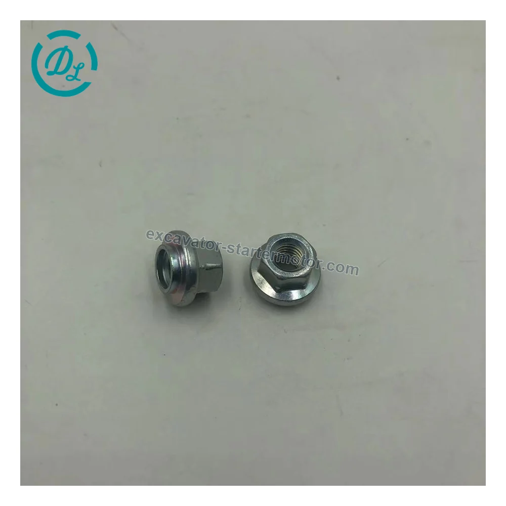 1-09440040-1 M8 Exhaust Manifold Nut for Isuzu 6BG1, OEM/reference 1-09440040-1, Exhaust Manifold Fastener Nut