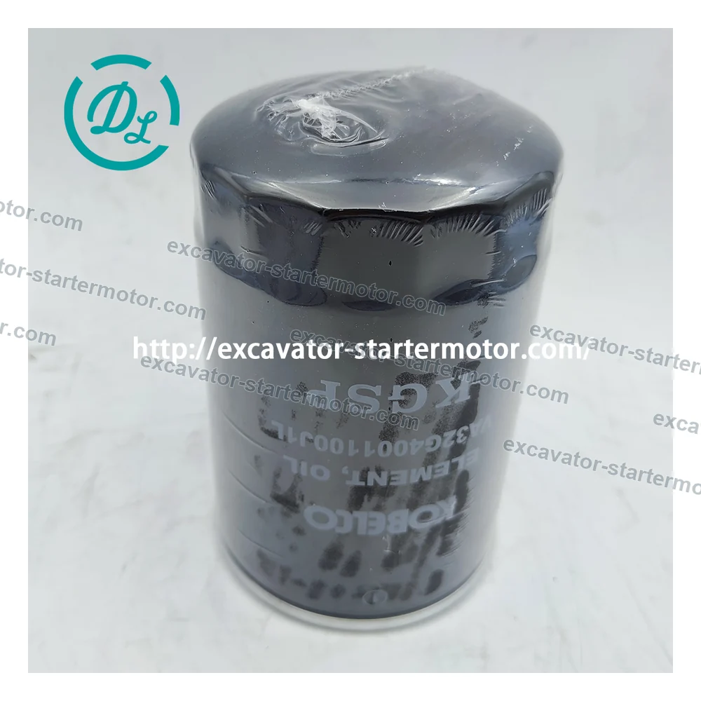 VA32G4001100J1L Engine Oil Filter for Kobelco SK130-8 New Holland E135B E135BSRLC, OEM/reference VA32G4001100J1L, Spin-On Engine Oil Filter