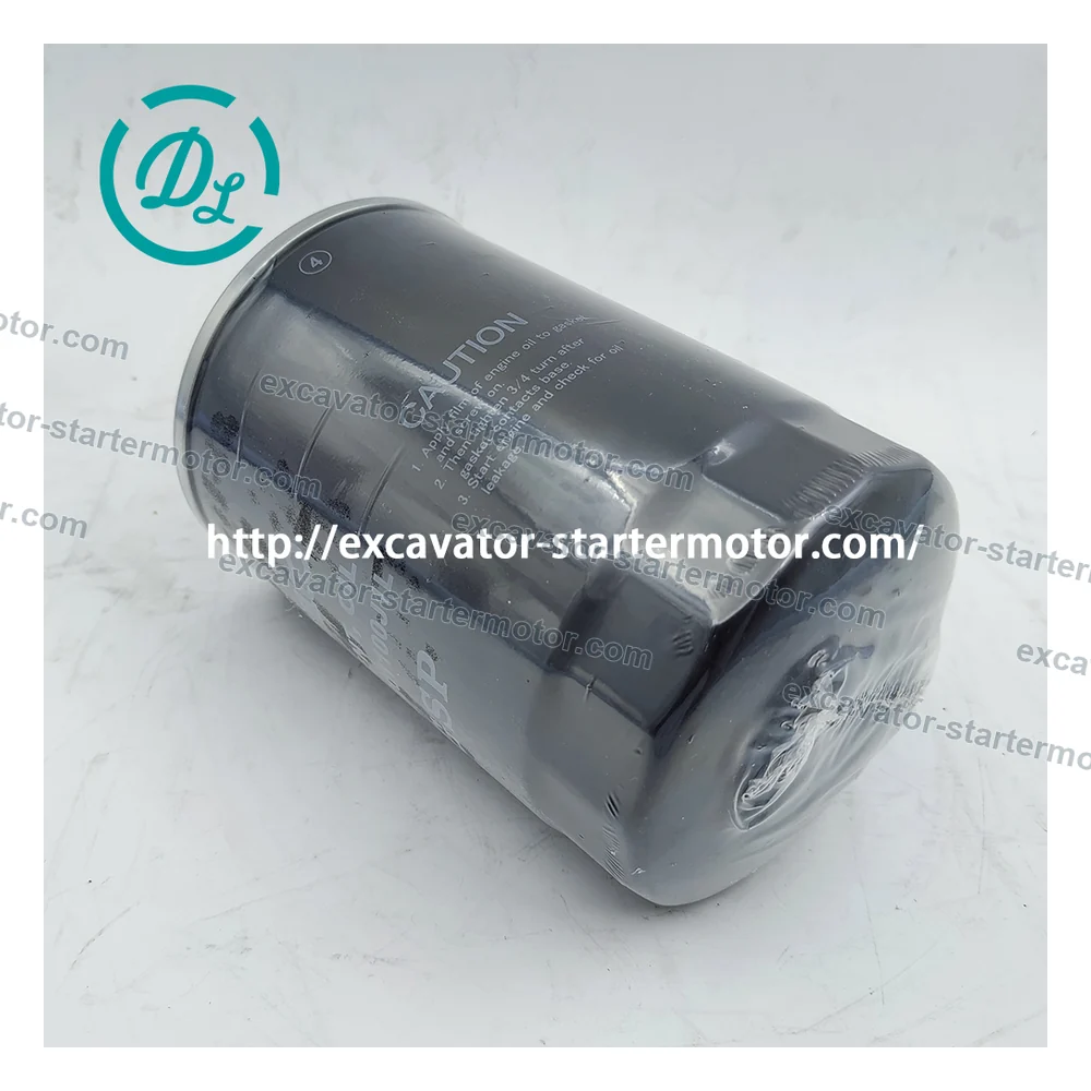 VA32G4001100J1L Engine Oil Filter for Kobelco SK130-8 New Holland E135B E135BSRLC, OEM/reference VA32G4001100J1L, Spin-On Engine Oil Filter, product view 3