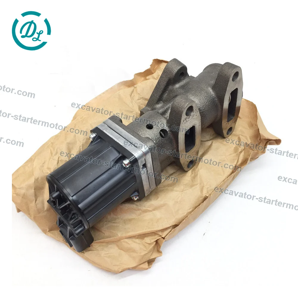 8-98238249-0 EGR Valve for Isuzu 4HK1 6HK1 Hitachi ZX200-3 ZX210-3, OEM/reference 8-98238249-0, EGR Valve Assembly, product view 4