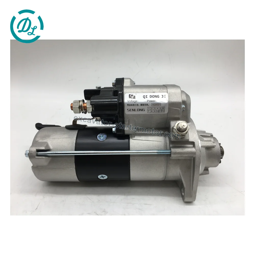 4996706 12V 10-Tooth 38MT Starter for Cummins ISB 6.7L, OEM/reference 4996706, 12V 10-Tooth 38MT Starter Motor