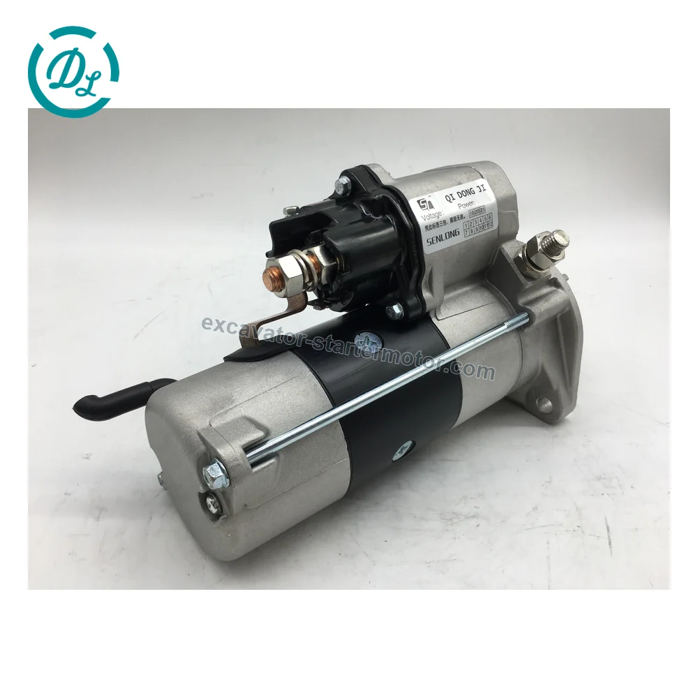 4996706 12V 10-Tooth 38MT Starter for Cummins ISB 6.7L, OEM/reference 4996706, 12V 10-Tooth 38MT Starter Motor, product view 2