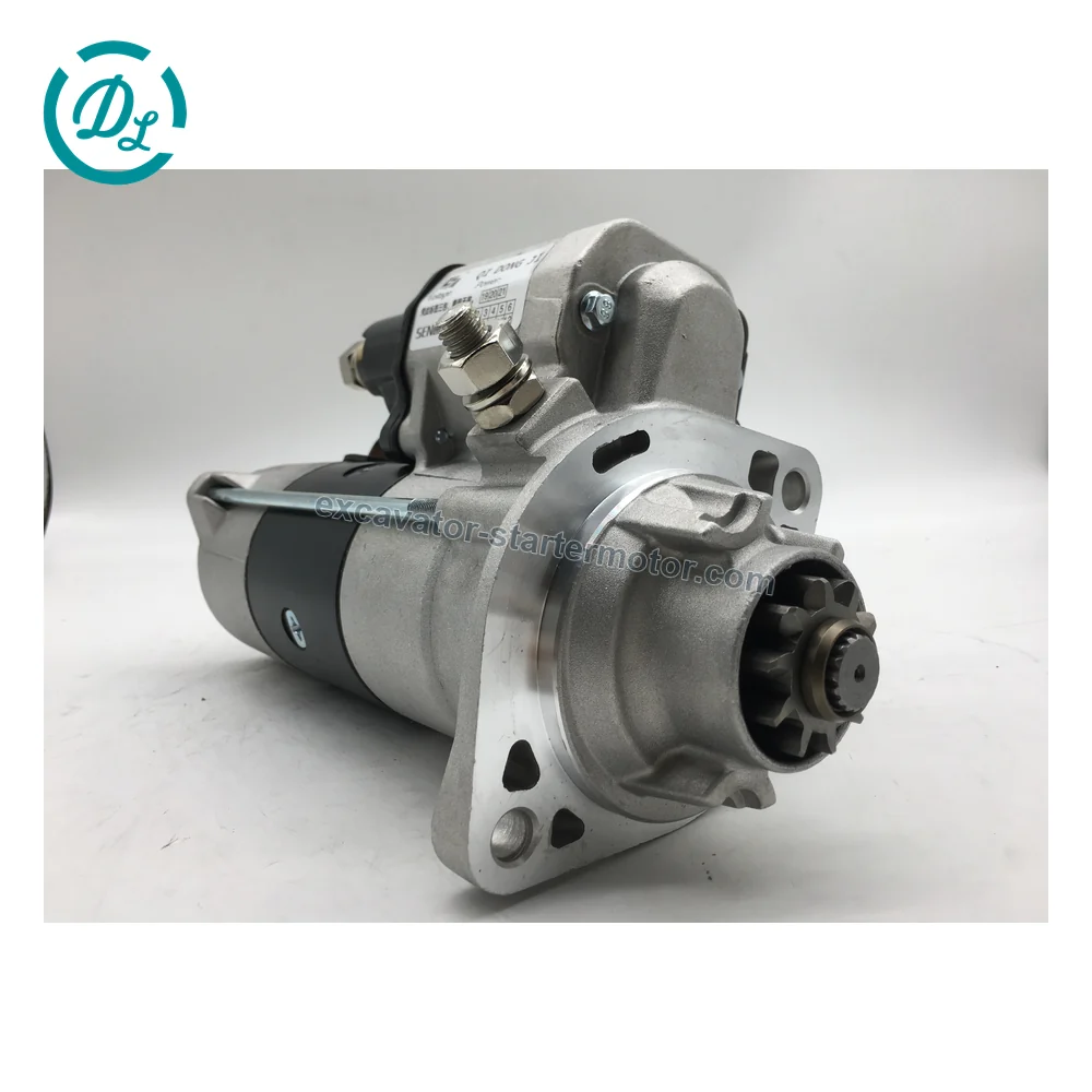 4996706 12V 10-Tooth 38MT Starter for Cummins ISB 6.7L, OEM/reference 4996706, 12V 10-Tooth 38MT Starter Motor, product view 5