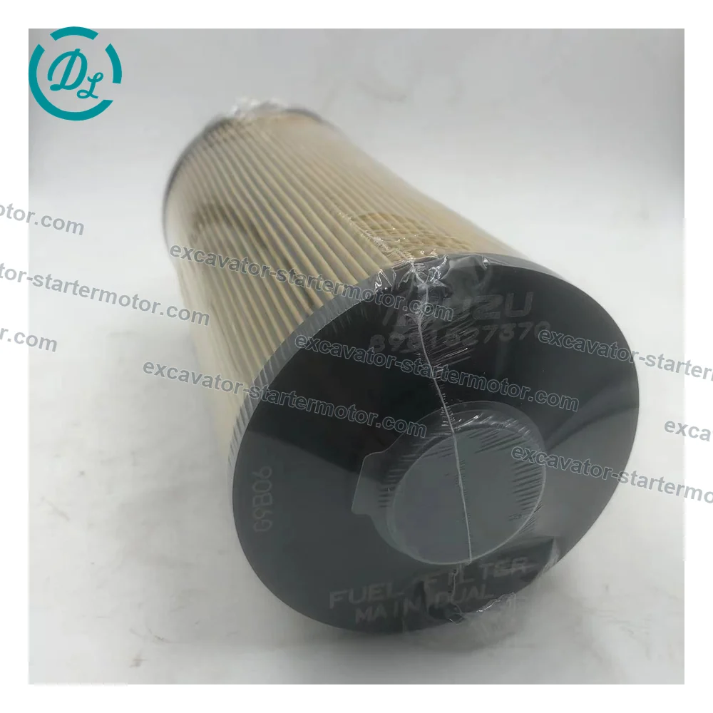 8-98152737-0 Fuel Filter Element for Isuzu 4JJ1 4HK1 6HK1, OEM/reference 8-98152737-0, Fuel Filter Element 205 x 94 x 26 mm