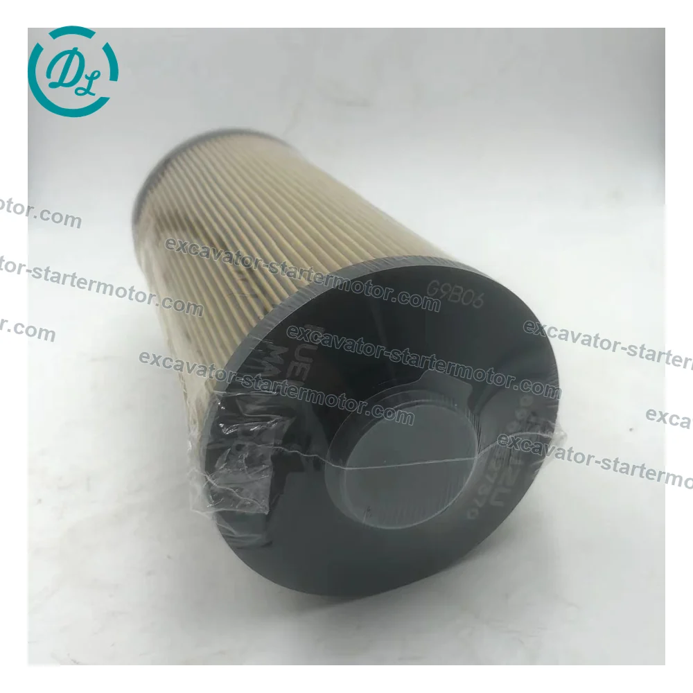 8-98152737-0 Fuel Filter Element for Isuzu 4JJ1 4HK1 6HK1, OEM/reference 8-98152737-0, Fuel Filter Element 205 x 94 x 26 mm, product view 4