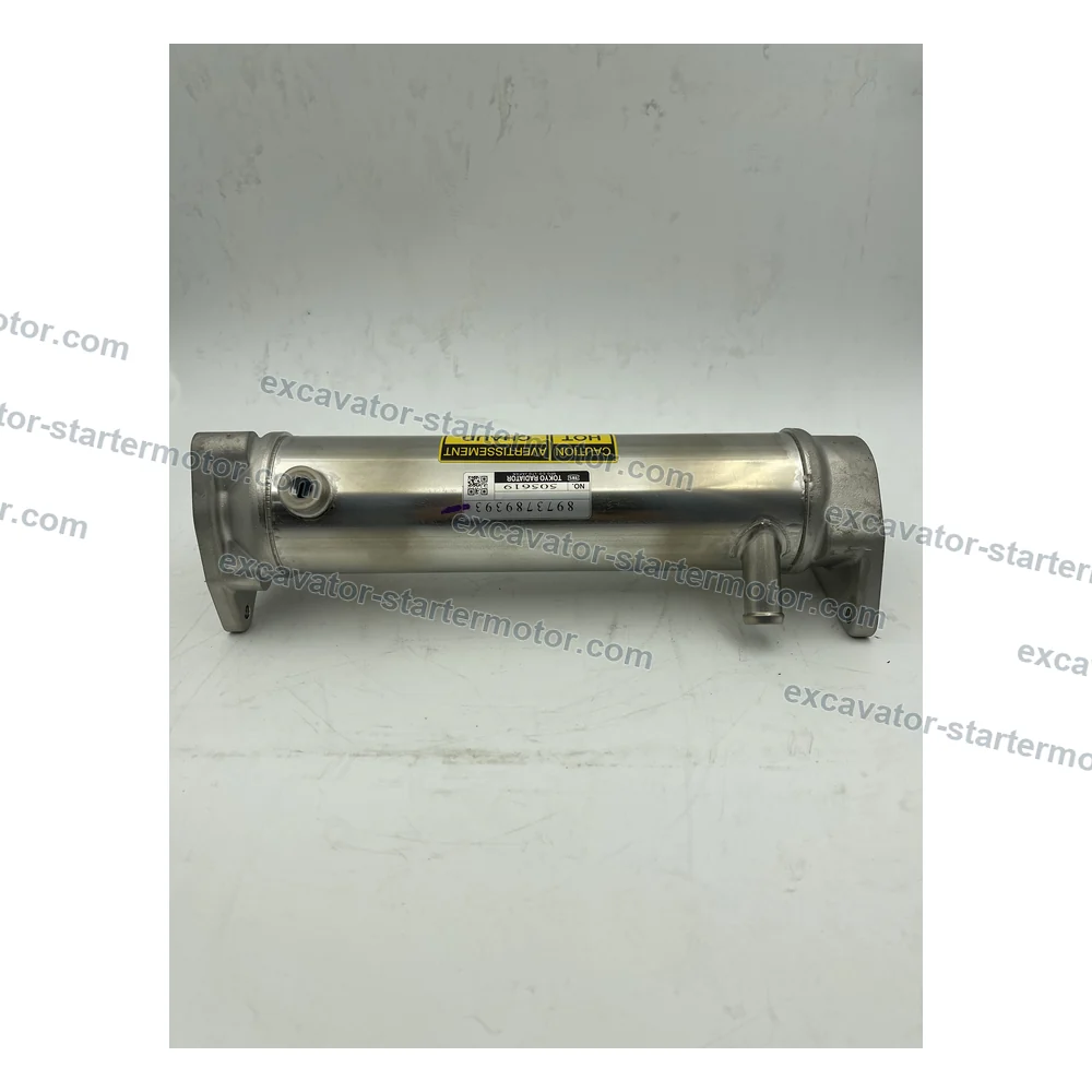 8-97378939-1 EGR Cooler Assembly for Isuzu ELF 4HK1 Engine, OEM/reference 8-97378939-1, Exhaust Gas Recirculation Cooler Assembly, product view 4