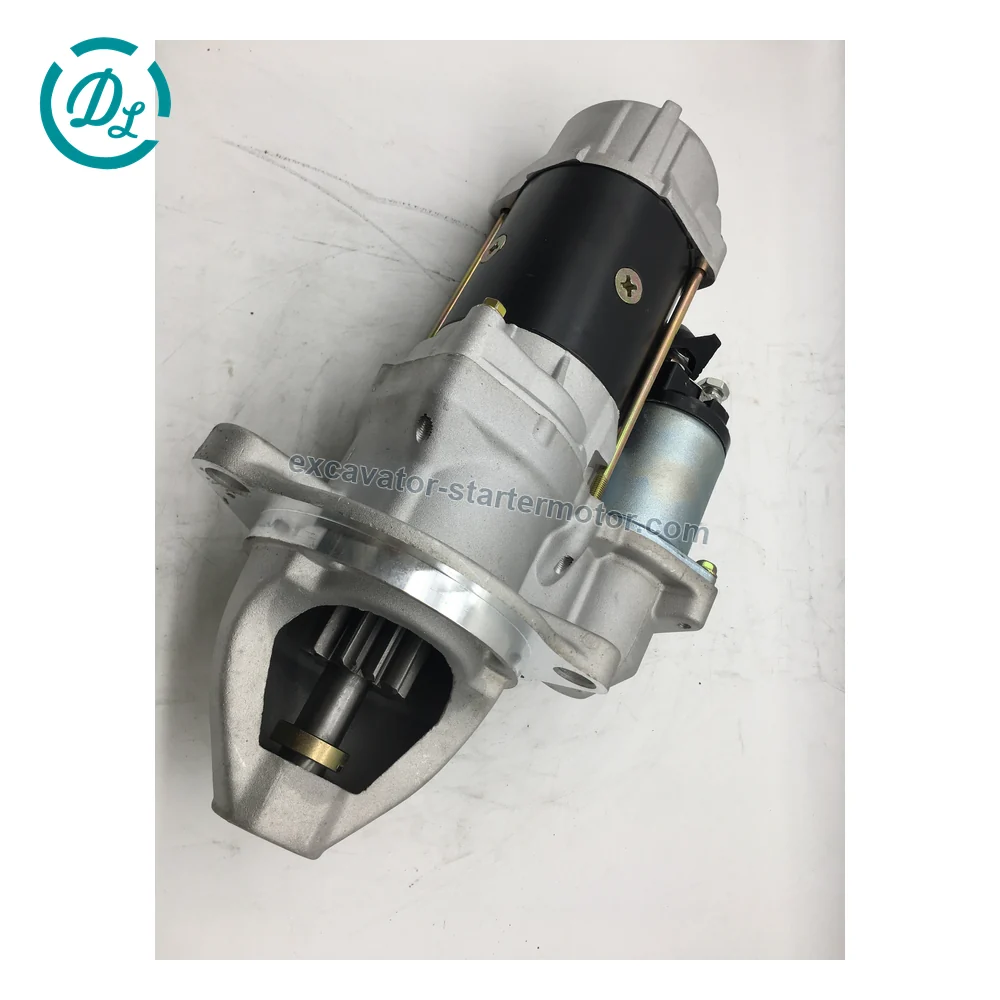 23300-97061 24V 6.0kW 11T Starter for Nissan RD8 RF8 Engines, OEM/reference 23300-97061, 24V 6.0kW 11-Tooth Starter, product view 2