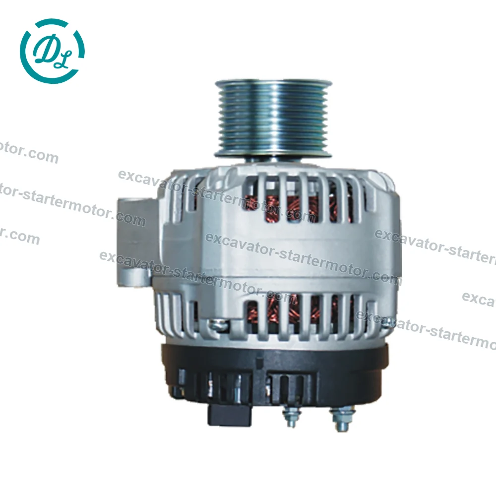 23842N IA1198 12V 150A Alternator for Case IH Puma New Holland T7000, OEM/reference 23842N, 12V 150A Internally Regulated Alternator, product view 2