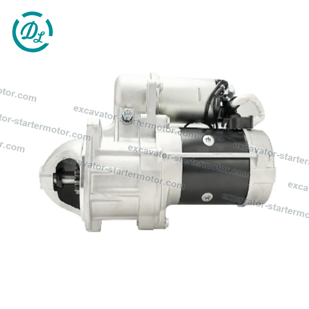 1-87618265-0 24V 4.5kW 9T Starter for Isuzu 4BD1 4BG1, OEM/reference 1-87618265-0, 24V 4.5kW 9T Gear-Reduction Starter, product view 2