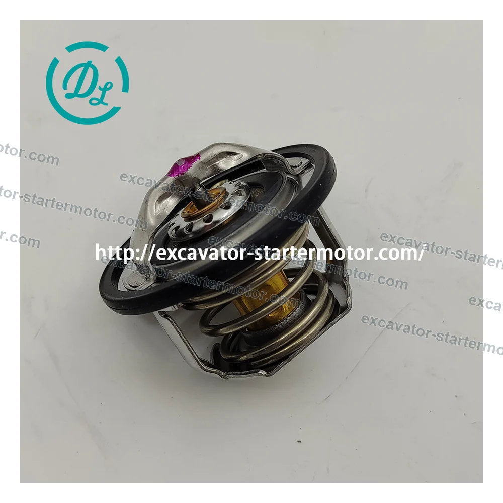 8-98238910-1 76.5C Thermostat for Isuzu 4HK1 and 6HK1 Engines, OEM/reference 8-98238910-1, 76.5 C Engine Coolant Thermostat, product view 3