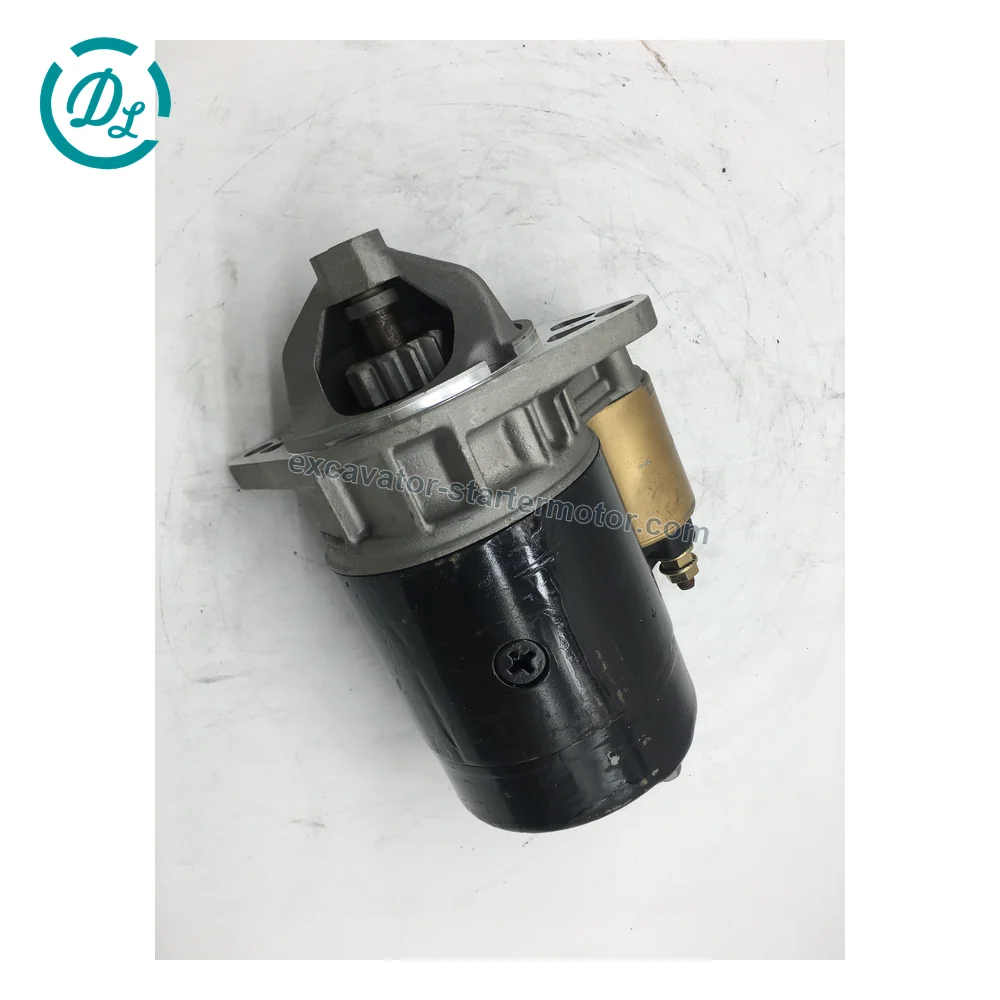 S114-235 12V 1.3kW 11-Tooth Starter for Yanmar 3T75, OEM/reference S114-235, 12V 1.3kW 11-Tooth Starter, product view 2