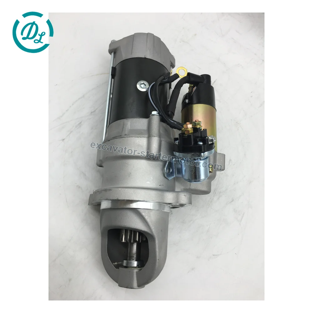 4983774 M93R3002SE 24V 6kW 12-Tooth Starter for Cummins 6BTA5.9, OEM/reference 4983774, 24V 6kW 12-Tooth Starter Motor, product view 4